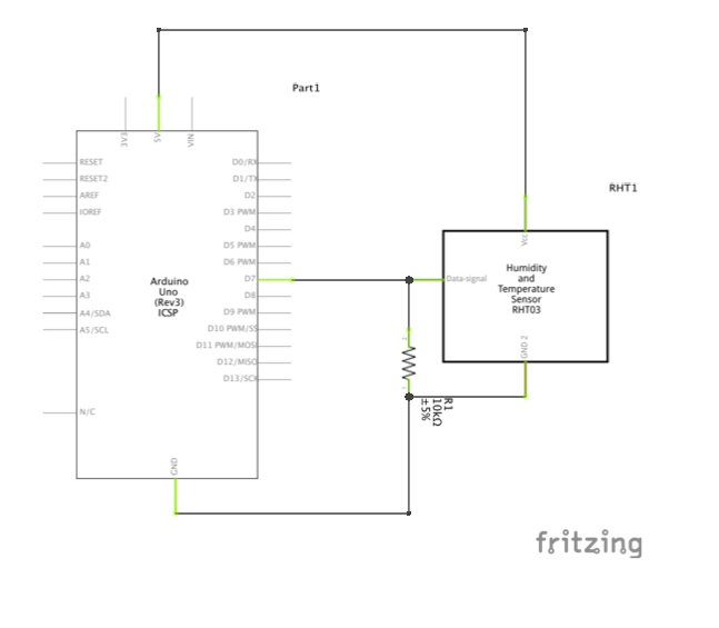 DHT22 Circuit Diagram